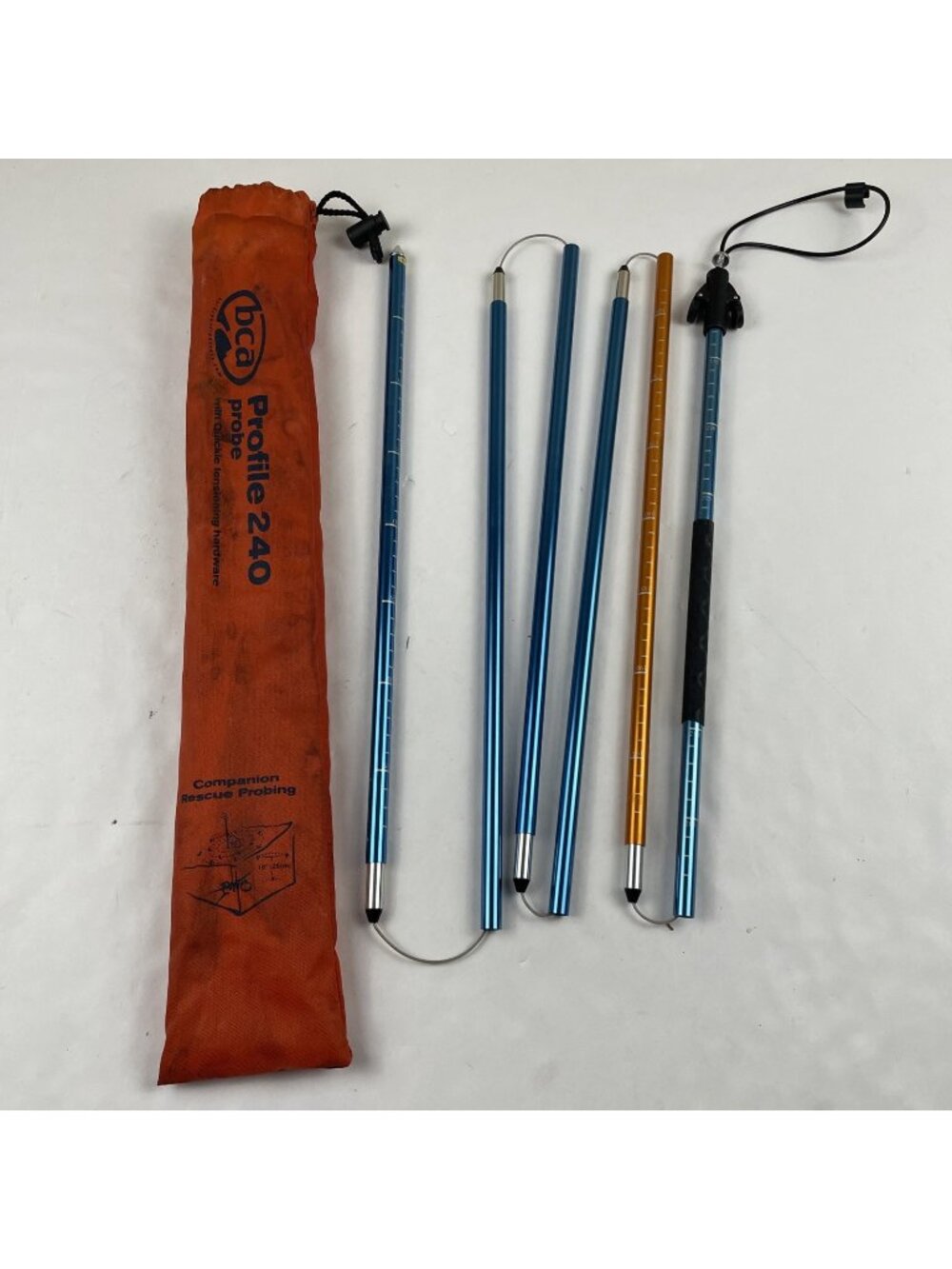 Backcountry Access Profile 240 Avalanche Probe Aluminum BCA Rescue Probing